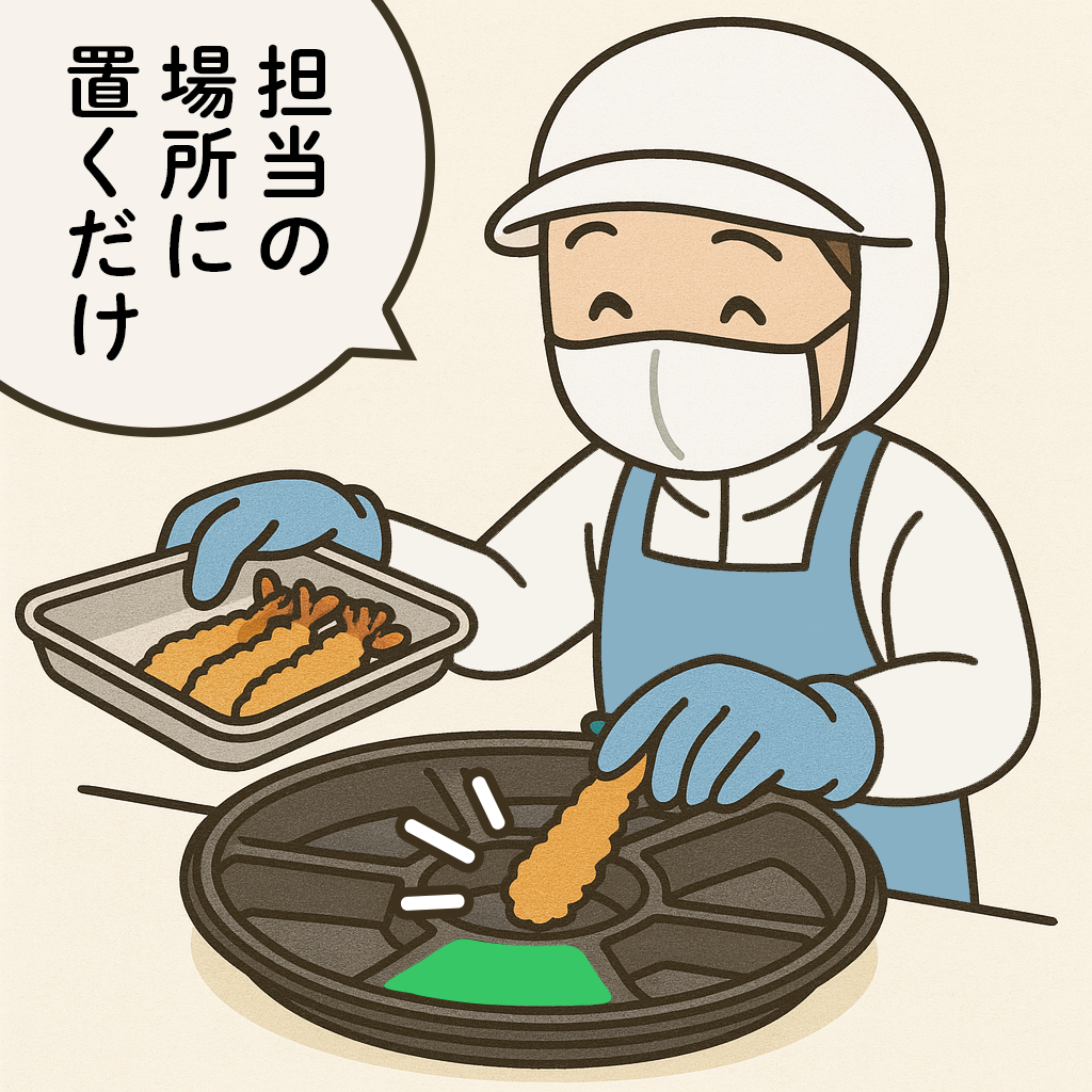 盛り付けられたオードブルの完成写真